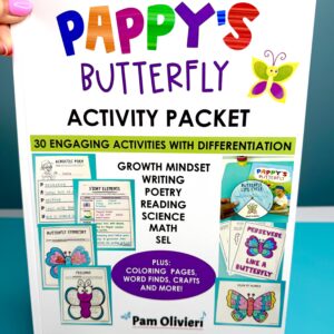 Pappy' s Butterfly Activity Packet - Printed Workbook